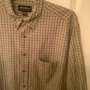 Eddie Bauer Men’s Long Sleeve Shirt Large